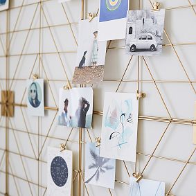 No Nails Metallic Photo Holder, Rectangle