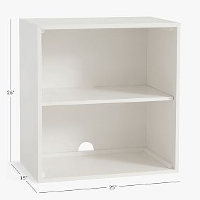 Blaire 2-Shelf Bookcase (25")