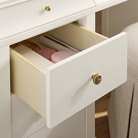 Charlotte Smart Flip-Top Vanity Desk (58")