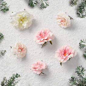 LoveShackFancy Flower Ornaments - Set of 6