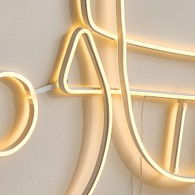 Football Helmet Neon Wall Light