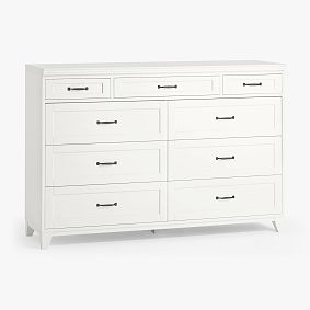 Open Box: Hampton 9-Drawer Grand Dresser (63.5"W x 19"D) - Simply White