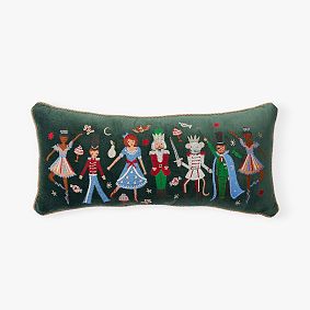 Rifle Paper Co. Nutcracker Lumbar Pillow