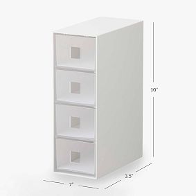 Countertop Storage Tower with Drawers