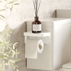 Flex Adhesive Toilet Paper Holder