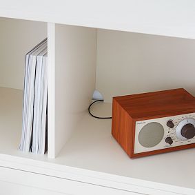 Hampton Double 2-Shelf Tall Bookcase with Drawers