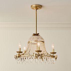 LoveShackFancy Crystal Chandelier