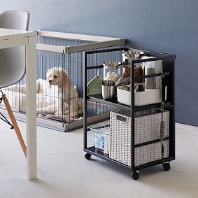 Two-Tier Hideaway Storage Cart