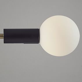 Modern Deco Wireless Charging &amp; USB Task Lamp (18")