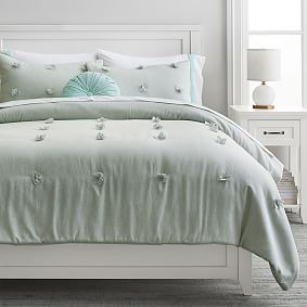 Plant Dyed Tufted Tencel Quilt