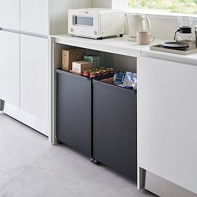 Two-Tier Hideaway Storage Cart