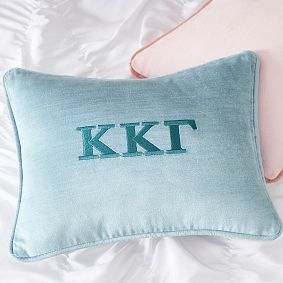Greek Sweet Velvet Pillow Cover