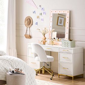 Marquee Light Wall Mirror (36"x24")