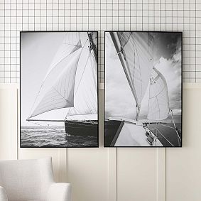 Sailboat Framed Wall Art
