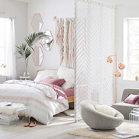 Chevron Sheer Curtain