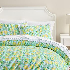 Lilly Pulitzer Make Lemonade Quilt