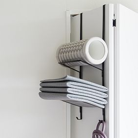 Over-the-Door Fitness Equipment Hanger