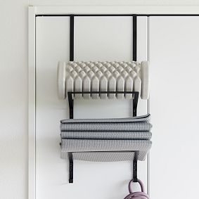 Over-the-Door Fitness Equipment Hanger