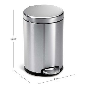 Simplehuman 4.5L Round Step Can