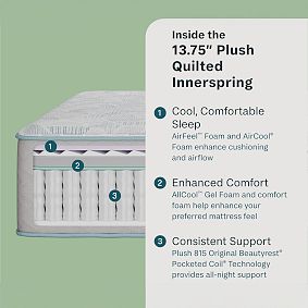 BeautySleep by Beautyrest® Slumber Escape Plush Mattress (13.75"h)