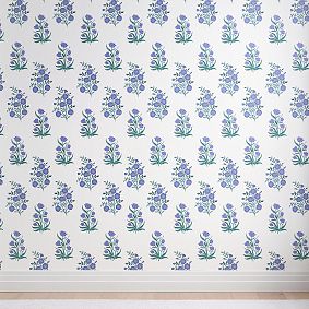 Roller Rabbit Wild Rose Wallpaper Samples
