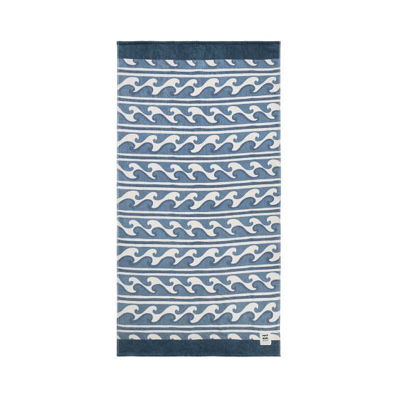 No Wake Zone Reversible Beach Towel UPF 50+ | Pottery Barn Teen