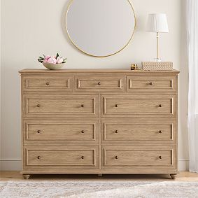 Chelsea 9-Drawer Grand Dresser (64w x 19d")