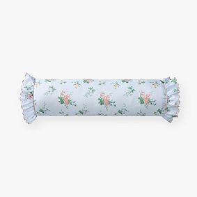 Hill House Home Blue Floral Bolster Pillow