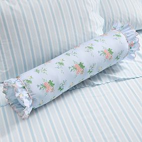 Hill House Home Blue Floral Bolster Pillow