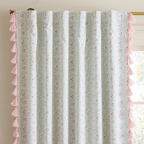 Hill House Home Clematis Scallop Blackout Window Panel