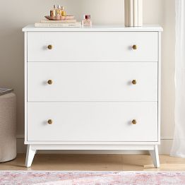 White Deep Drawers Dresser | Pottery Barn Teen