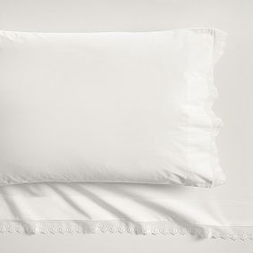 LoveShackFancy Floral Lace Sheet Set