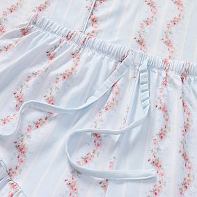LoveShackFancy Sun Terrace Bamboo Viscose Pajama Set