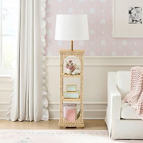 Woven Display Floor Lamp (58.75")