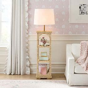 Woven Display Floor Lamp (58.75")