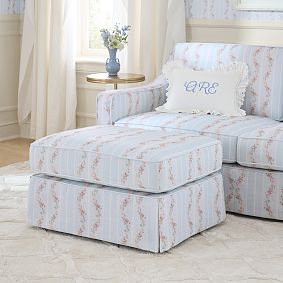 LoveShackFancy Auburn Ottoman (28")