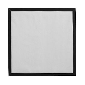 Open Box: No Nails Framed Pinboard, Black