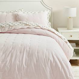 3-Piece Ultra-Soft Mermaid Comforter Set - Pink Girls Bedding - Twin/Full/Queen Sizes - Disney