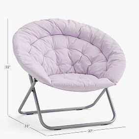 Canvas Lilac Hang-A-Round Chair