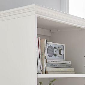 Chelsea Smart Storage Desk &amp; Bookcase Set (106.5")