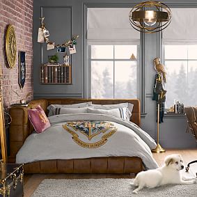 Harry Potter™ Vintage Jersey Organic Duvet Cover