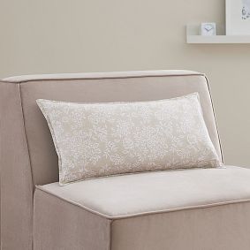 Laia Floral Reversible Lumbar Pillow Cover