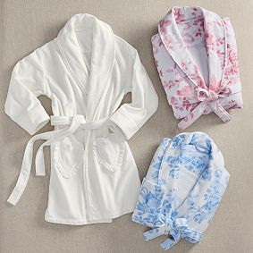 LoveShackFancy Damask Terry Robe