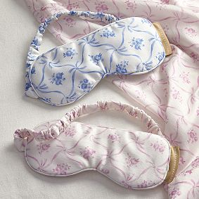 LoveShackFancy Floral Trellis Eyemask