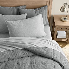 West Elm Cloud Jersey Sheet Set - Thumbnail 5