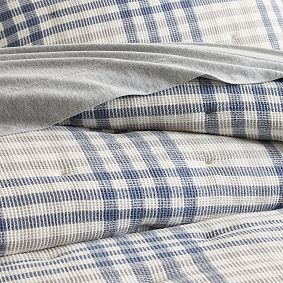 Chase Waffle Plaid Quilt