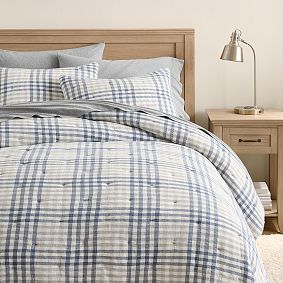 Chase Waffle Plaid Quilt