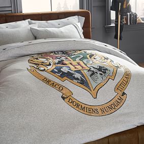 Harry Potter™ Vintage Jersey Organic Duvet Cover