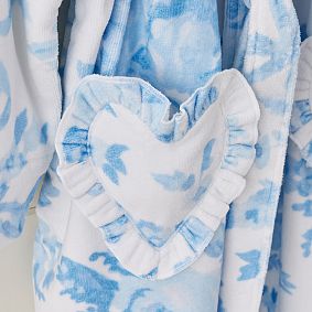 LoveShackFancy Damask Terry Robe