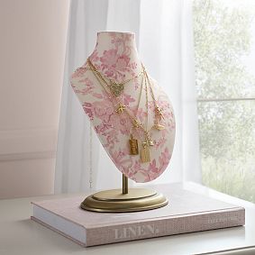 LoveShackFancy Printed Jewelry Bust